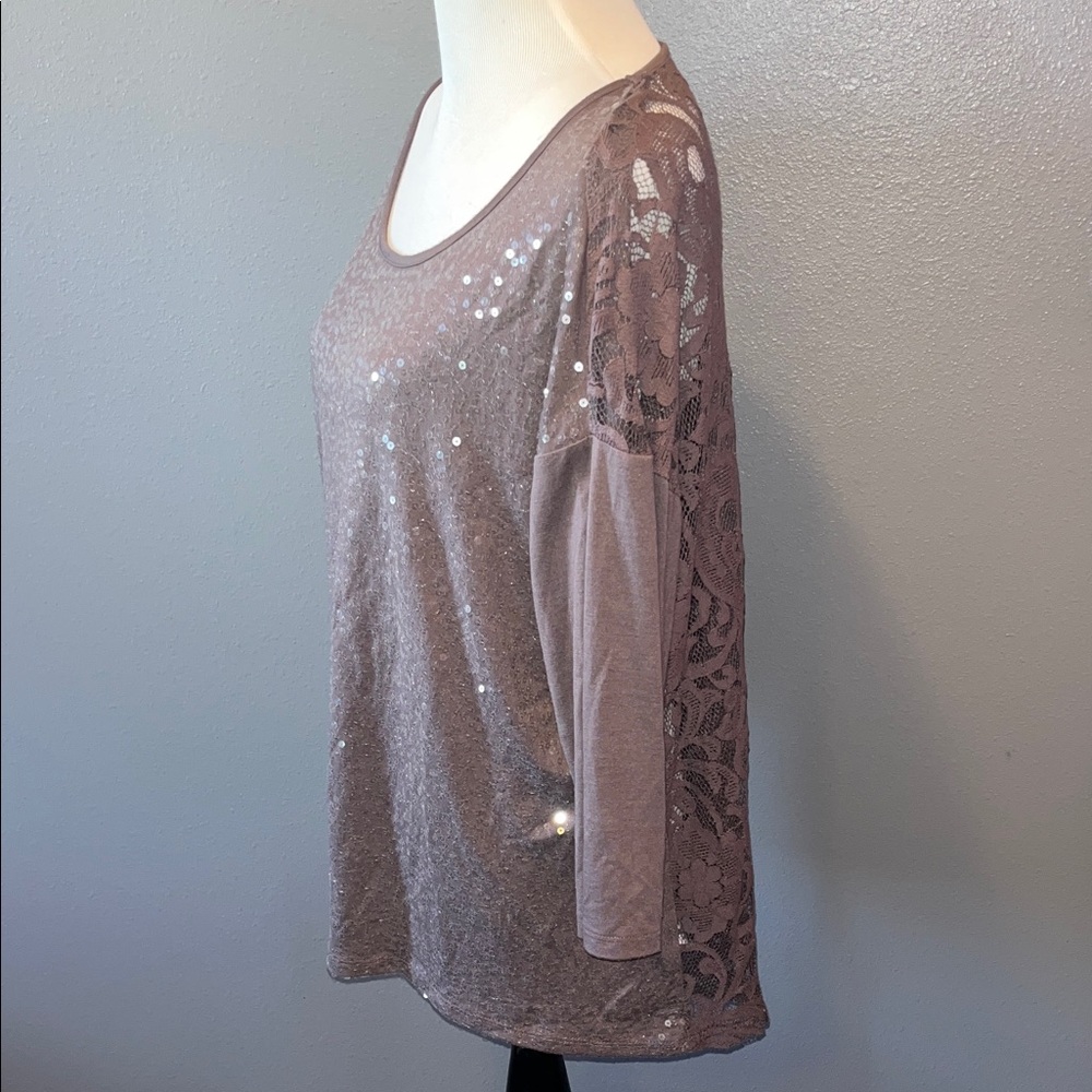 Maurice’s Sequin Lace Top